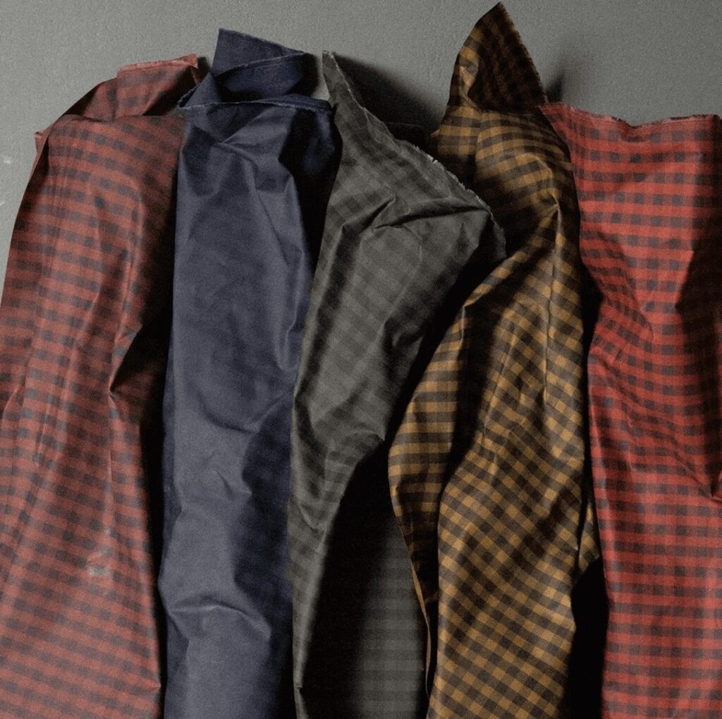 Merchant and MIlls oilskin fabric available online shopping