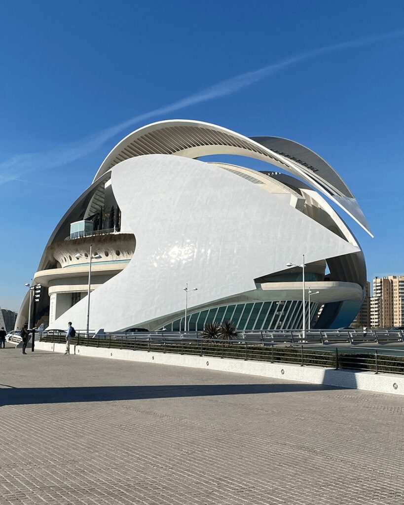 opera house in Valencia, Spain